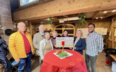 Wir spenden an die  Eva-Lorenz-Umweltstation