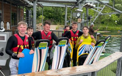 Der Wasserski-Ausflug des 10.Jahrgangs