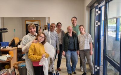 Streichaktion: Unser Schülercafé in Schiefbahn