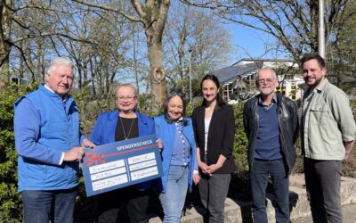 Erlös des Sponsorenlaufs: Spende von 2000 € an den NABU!