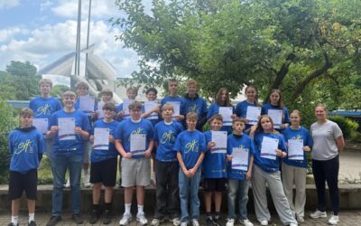 Urkundenverleihung in Jahrgang 8