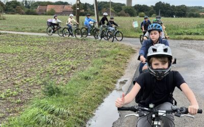 Mit dem Rad unterwegs: Die 6d erkundet Willich auf zwei Rädern!