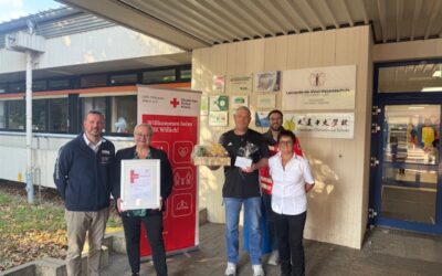 Blutspende-Jubiläum mit dem DRK an der Leonardo-da-Vinci-Gesamtschule